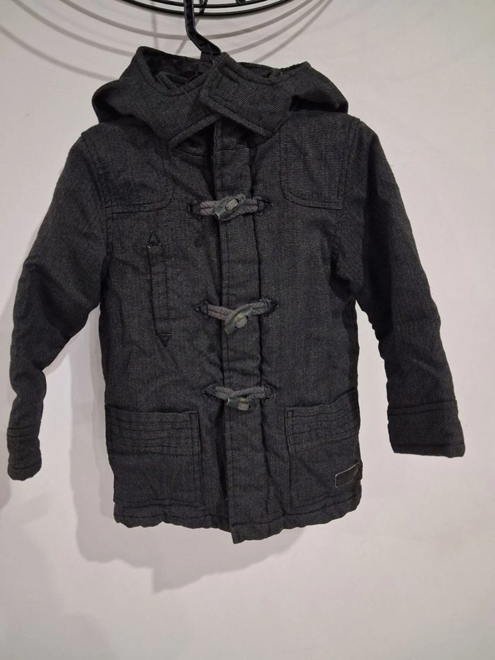 Manteau Duffle Coat Gris Chaud Kiabi 3 ans / 90-97 cm Garçon 
